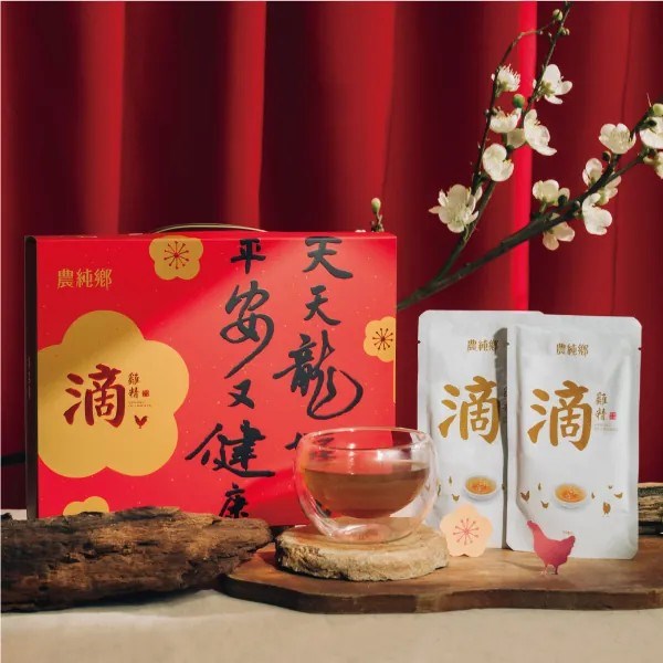 Nong Chun Xiang Essence of Chicken Essence of Chicken 8 Pack (Dragon Limited Ed.) 農純鄉滴雞精 龍年特別版