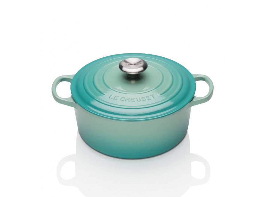 Le Creuset 簽名圓形砂鍋 24 SSKnob 