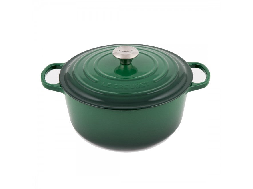 Le Creuset 簽名圓形砂鍋 24 SSKnob 