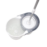 White Magic Turbo Spin Mop Hand Press