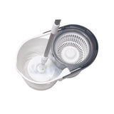 White Magic Turbo Spin Mop Hand Press