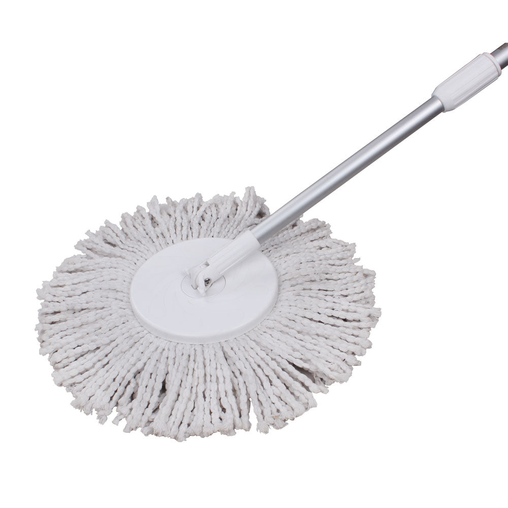 White Magic Turbo Spin Mop Hand Press