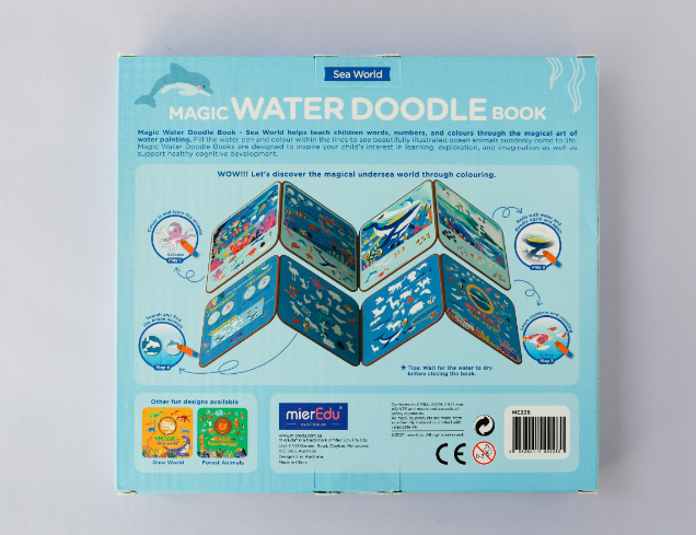 Mier Magic Water Doodle Book - Sea World